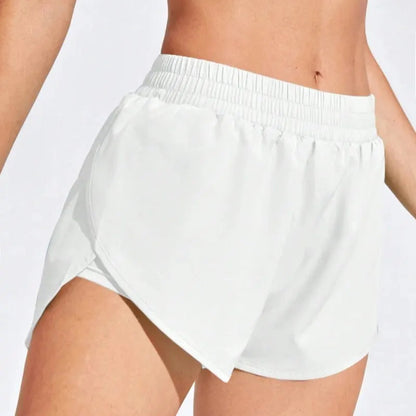 Women Elastic Running Workout Short
